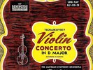 AUCLAIR, Michelle, violin. Tchaikovsky. Violin Conc. Remington RLP-199-20. E+/M-