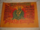 Original 1969 1st advance poster -TEXAS INTERNATIONAL POP FESTIVAL -LED ZEPPELIN