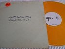 Jimi Hendrix  broadcasts  yellow vinyl  rare made in holland label   tmoq rare