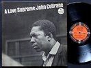 JOHN COLTRANE A Love Supreme LP IMPULSE AS-77 US Orig 1965 JAZZ RVG McCoy Tyner