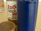 Silent Night Christmas 1606 Blue Amberol Edison record cylinder
