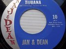 JAN and DEAN Tijuana b/w Hawaii ORIGINAL 1966 Surf 45 on THEIR OWN label e1227