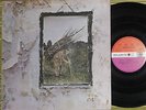LED ZEPPELIN, LED ZEPPELIN IV LP 1971 UK RED/PLUM  EX/EX- 