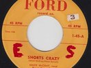 MACK MCCRAY Shorts Crazy 45 on Ford TX boppin' rockabilly HEAR