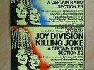 JOY DiViSiON  KILLING JOKE pOster  PuNk ROcK WARSaw WiRE new order