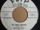 RICHARD BERRY & THE LOCKETTES   THE MESS AROUND   HEAR RARE R&B POPCORN FLIP 45