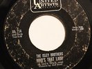 THE ISLEY BROTHERS-WHO'S THAT LADY /MY LITTLE GIRL-NORTHERN 45 on UNITED ARTISTS