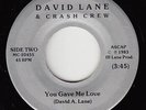 Funk Boogie/Modern Soul 45 - David Lane - You Gave Me Love - Ill Lane - VG+ mp3