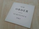 NEW ORDER SUBSTANCE 1987 2LPS  PICTURE SLEEVES + EMBOSSED COVER GOOD CONDITION