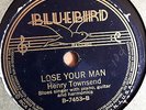 HENRY TOWNSEND BLUEBIRD 7453 BLUES 78 RPM V+ PLAYS STRONG