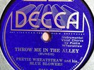 PEETIE WHEATSTRAW AND HIS BLUE BLOWERS / TEE MCDONALD DECCA 7018 BLUES 78 RPM E