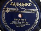 ROBERT LEE MCCOY (ROBERT NIGHTHAWK) BLUEBIRD 7416 BLUES 78 RPM E/E-