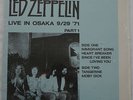 Led Zeppelin Live In Osaka 9/29 '71 2LP redWax Lmted #34/100 nShrnk