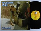AL CAMPBELL Working Man LP on J.B. Music UK