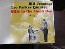BILL JENNINGS LEO PARKER Billy In Lions Den LP KING 50s mono jazz  VG++  nice
