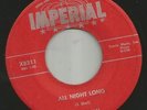 ROCKABILLY- BOB LUMAN- ALL NIGHT LONG  -HEAR BOTH- 1957 1ST IMPERIAL