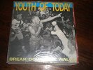 Youth Of Today LP Break Down The Walls INSERT
