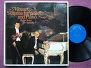 SUPRAPHON Stereo,8 LP box, MOZART: Sonatas Violin & Piano, SNITIL, PANENKA, NM