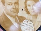 78 RPM Shellac Picture Disc Geori Boue & Roger Bourdin * Saturne D 603