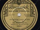 267e.  Sol Hoopii - Ka Makani Kaili Aloha & Kamehameha Waltz - Brunswick 55081
