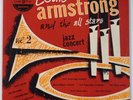 LOUIS ARMSTRONG: All Stars Jazz Concert DECCA 10” LP Rare 50s ORIGINAL