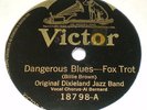 78rpm Jazz Victor 18798 - ORIGINAL DIXIELAND JAZZ BAND 1921 - Royal Garden Blues