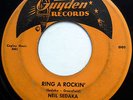 NEIL SEDAKA 45 Ring A Rockin / Fly Don't Fly On Me ROCK N ROLL Rocker 1958 w3740