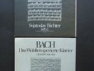 Bach, Das Wohltemperierte Klavier 1 & 2 Complete, 2 Box-Sets, 6 Records + Books