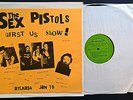 SEX PISTOLS ORIG USA YELLOW INSERT COVER NOT TMOQ FIRST US SHOW LP EXC