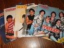 5 VINTAGE MENUDO ALBUMS RECORDS 33 RPM FUEGO QUIERO SER AYER YHOY REACHING OUT