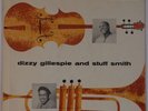 DIZZY GILLESPIE w/ STUFF SMITH: Rare VERVE Clef DG ORIG Jazz VINYL LP