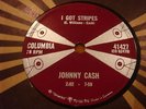 JOHNNY CASH - I Got Stripes/Five Feet High RARE COLUMBIA 78 RPM CANADA 41427