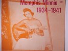 MEMPHIS MINNIE: 1934-1941 LP (UK, sm corner ding) rare Blues & R&B
