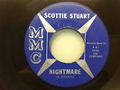 SCOTTIE STUART NIGHTMARE ORIGINAL MMC LABEL RARE VG+ ROCKABILLY 45