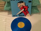 Black Flag My War LP RARE 1990 BLUE VINYL Circle Jerks Adolescents Germs PUNK