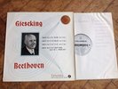 SAX 2259 COLUMBIA UK 1ST WALTER GIESEKING BEETHOVEN SONATAS STUNNING NM AUDIO