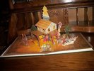 Joyous Christmas-Autry-Johnny Cash-Byrd-Diorama-Nativity Scene-Record Album LP