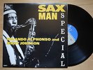ROLANDO ALPHONSO & JERRY JOHNSON Sax Man JAPAN ORIG LP