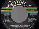 BENNY TROY I Wanna Give You Tomorrow '75 US DEE-LITE MONO / STEREO PROMO 45 SOUL