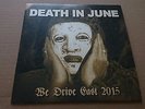 DEATH IN JUNE   be drive  fast  2015   (7'' Clear Vinyl)