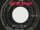 RARE ORIG NORTHERN SOUL MOD 45 - GOOGIE RENE - LOOK AT YOUR GIRL - KAPP - LISTEN