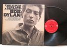 Bob Dylan The Times They Are A Changin' 2105 2 Eye Vinyl & Insert 1964 Mono Ex-