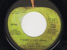 BEATLES 45 DAVID PEEL F IS NOT A DIRTY WORD APPLE PROMO WEST COAST PRO-6498