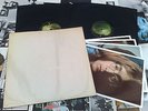 BEATLES WHITE ALBUM SUPERB TOP VINYLED UK MONO NO EMI TOP LOAD POSTER PICS