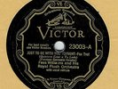 JAZZ 78 : FESS WILLIAMS AND HIS ROYAL FLUSH ORCHESTRA ON VICTOR SCROLL 23003