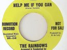 THE RAINBOWS Help Me If You Can CAPITOL PROMO WIGAN CASINO  NORTHERN SOUL 45