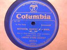 1934 LONDON STRING QUARTET Beethoven Qrt No 15 A Min Op 132 COLUMBIA Set 193 78