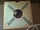 1910 PAUL PAYAN ETCHED LABEL AEROPHONE Disque Etoile du Nord  Barbiere Pathe 78