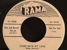 THE WRENS 45rpm DOO WOP (RAMA 65 *DJ RECORD*) Come Back My Love