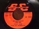 Chet Orr And The Rumbles, Be Satisfied 45, Rare 1964 Garage, Private Studio City